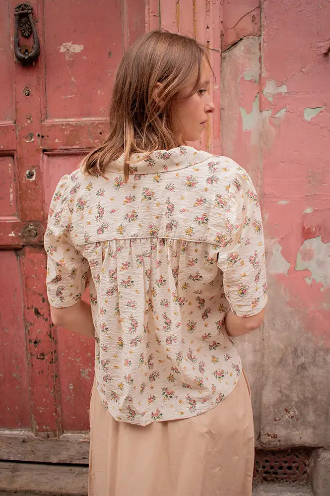 Emile Et Ida Debora Forsythia Floral Shirt - The Mercantile London