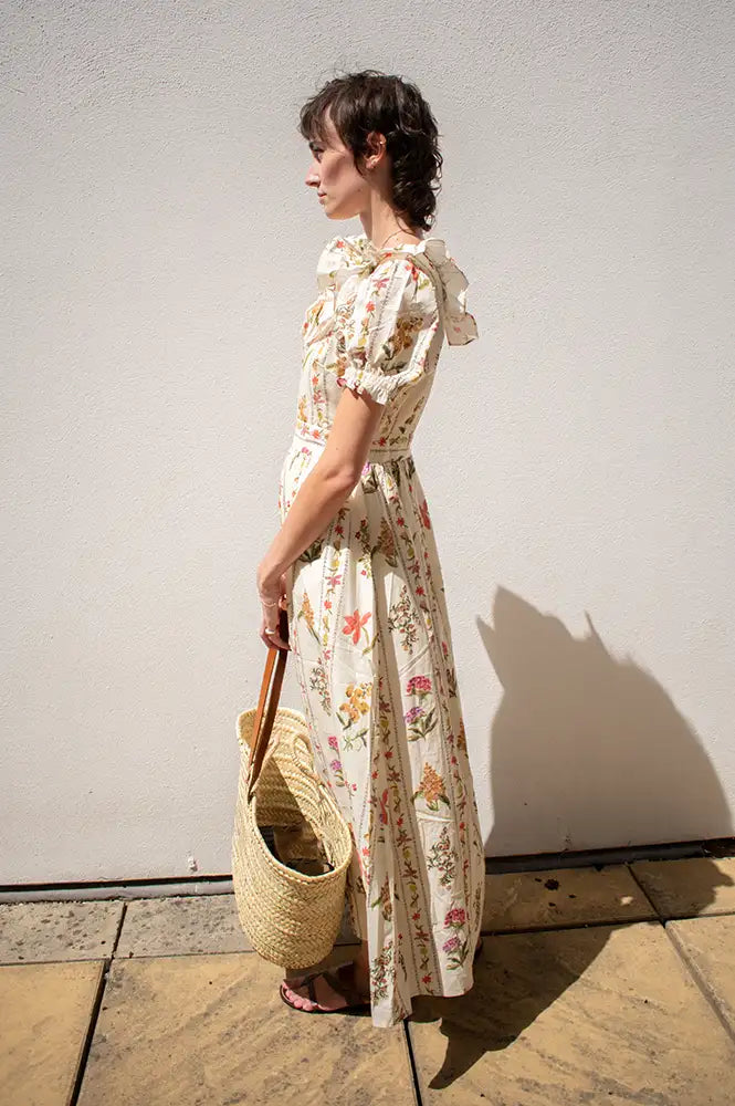 Daphne Mathilde Floral Maxi Dress