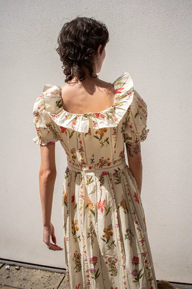 Daphne Mathilde Floral Maxi Dress