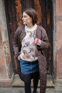 Object Lucie White Sand Knitted Pullover - The Mercantile London