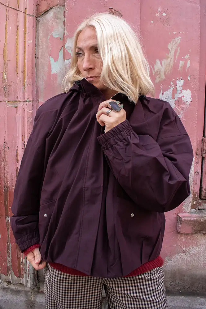 Flotte Garance Blackcurrant Waterproof Jacket