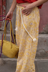 Welcome Bob Phucket Lemon Flower Power Trousers