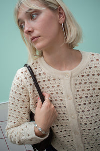 Numph Laya Birch Knitted Cardigan - The Mercantile London