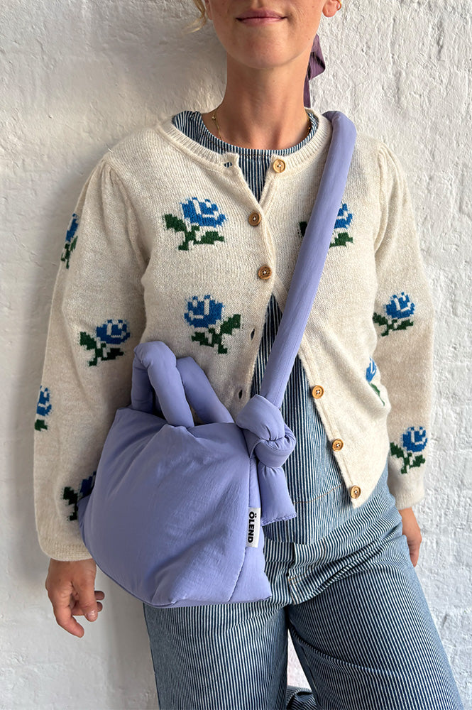 Emile Et Ida Calizia Floral Ecru Cardigan - The Mercantile London