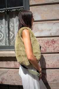 Bellerose Helga Tilleul Green Bag