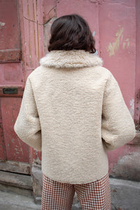 Bellerose Jakarta Mineral Shearling Jacket - The Mercantile London