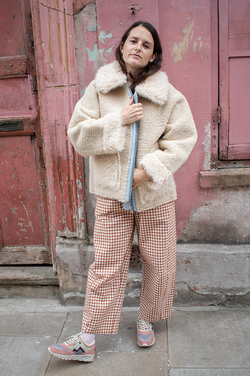 Bellerose Jakarta Mineral Shearling Jacket - The Mercantile London