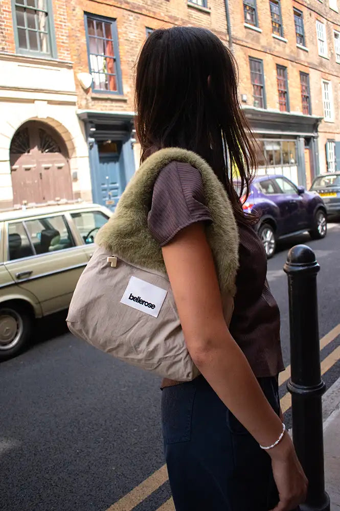 Bellerose Helga Tilleul Green Bag