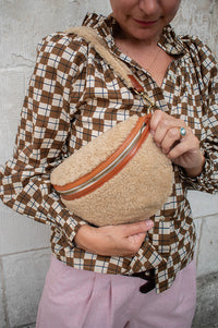 Bellerose Rosie Teddy Savanna Sling Bag - The Mercantile London