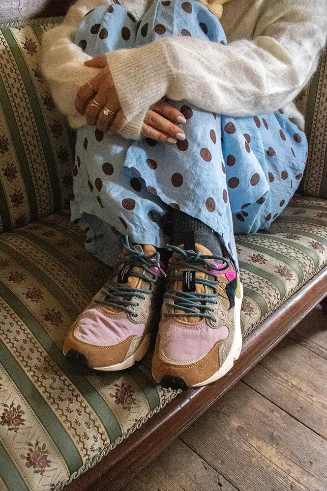 Flower Mountain Yamano 3 Light Brown, Rose, Taupe Trainers