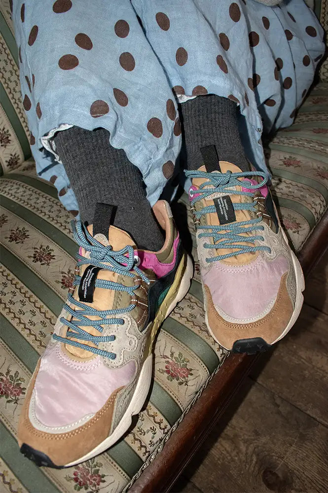 Flower Mountain Yamano 3 Light Brown, Rose, Taupe Trainers