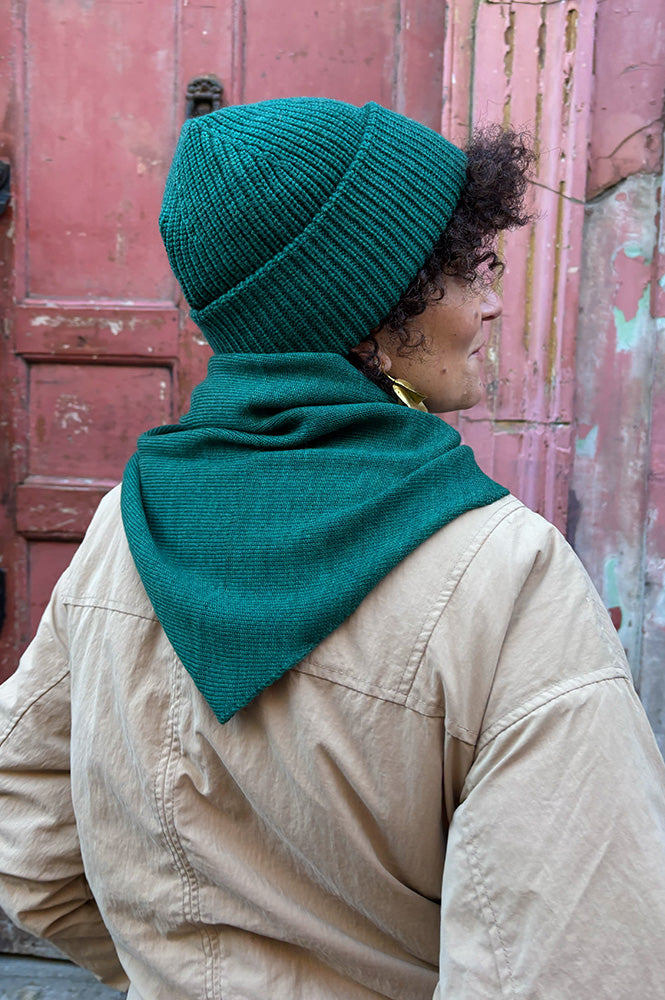 Arctic Fox Alpine Fern Triangle Scarf