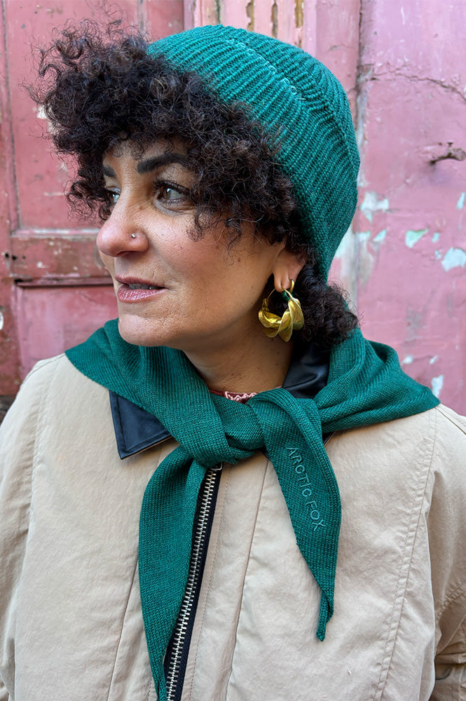 Arctic Fox Alpine Fern Triangle Scarf