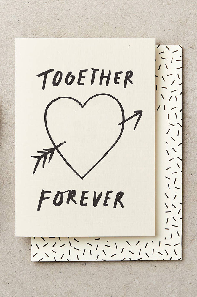 Katie Leamon Together Forever Valentines Card