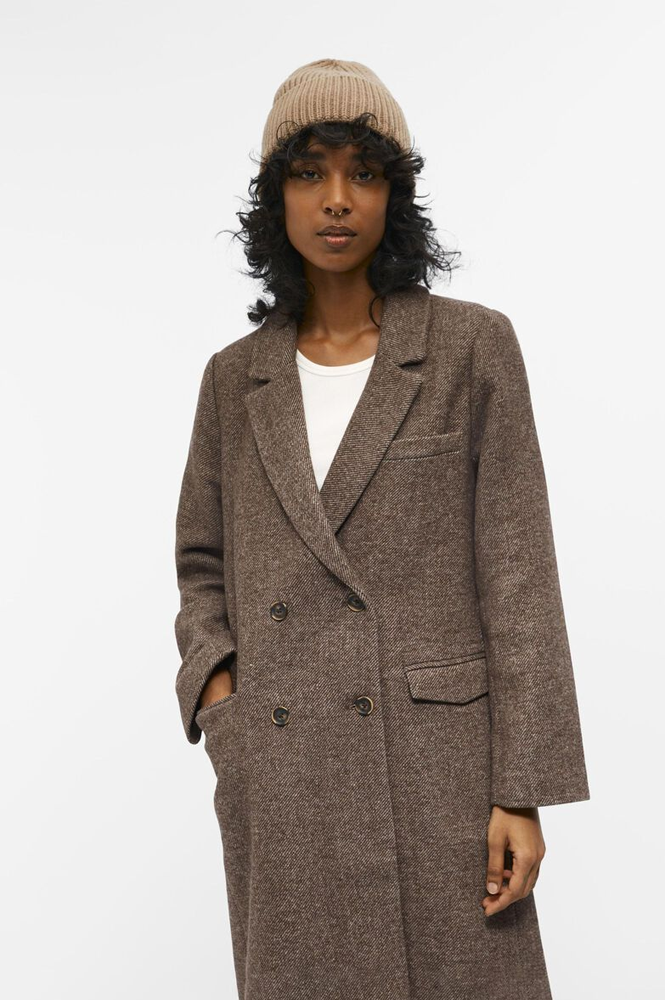 Object Gitte Fossil Beanie - The Mercantile London