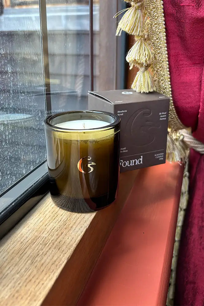 Cedar Found Large Candle - The Mercantile London