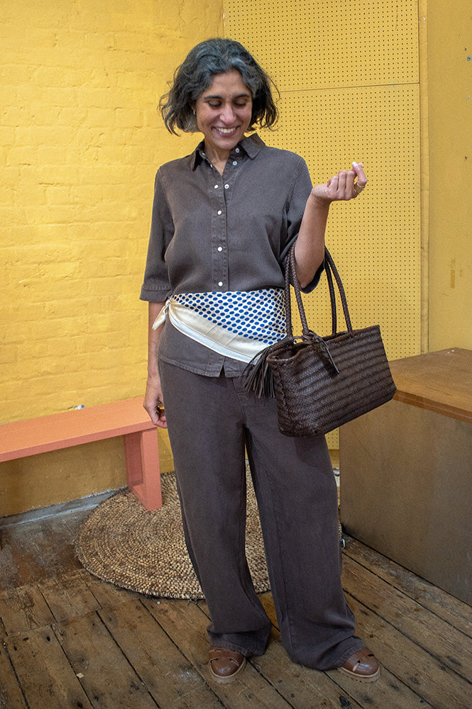 Object Frame Brown Trousers - The Mercantile London