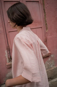 Fransa Nyla Lotus Pink Shirt - The Mercantile London