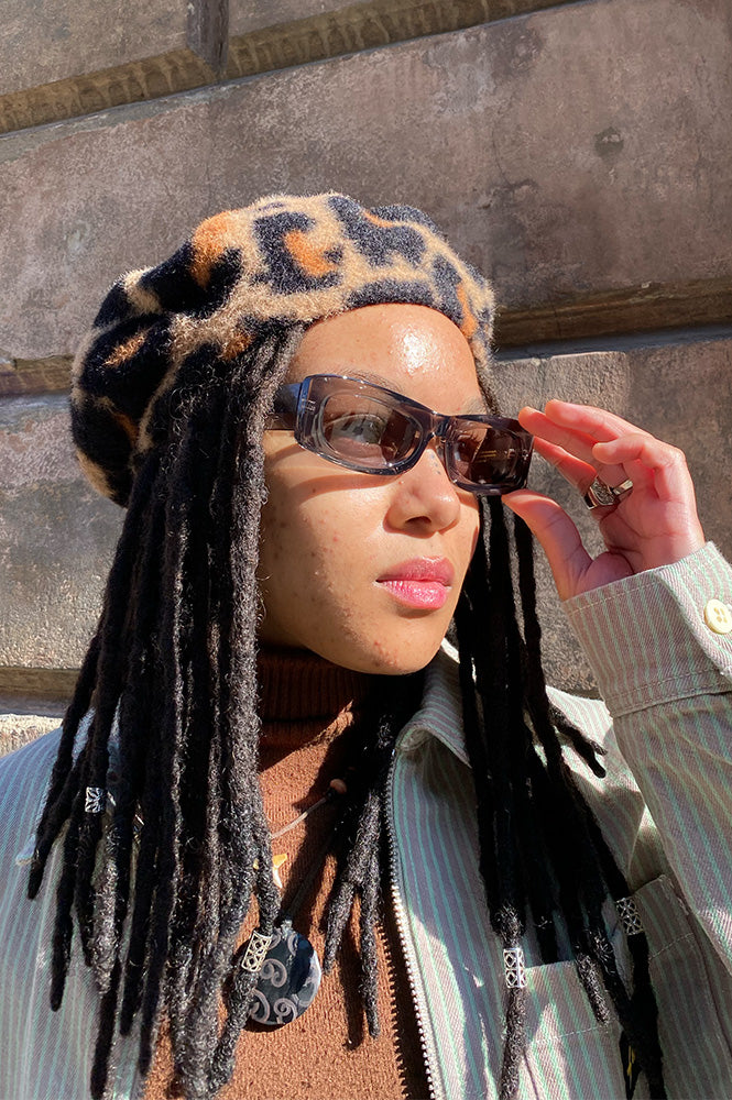 A Kjaerbede Frida Grey Transparent Sunglasses - The Mercantile London