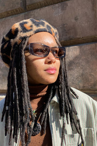 A Kjaerbede Frida Grey Transparent Sunglasses - The Mercantile London