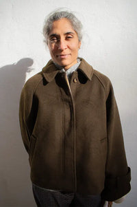 FRNCH Pembroke Khaki Coat