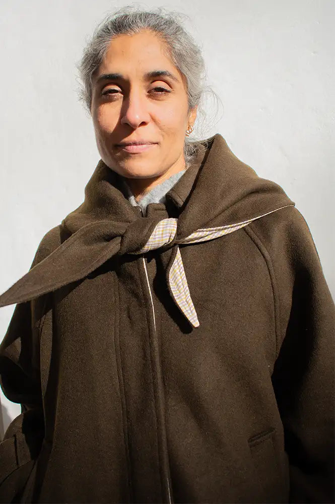 FRNCH Pembroke Khaki Coat
