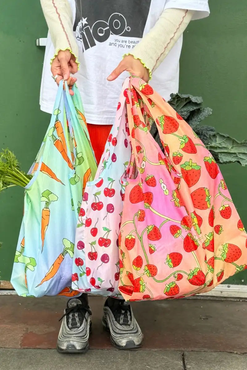 Baggu Strawberry Blossom Standard Reusable Bag