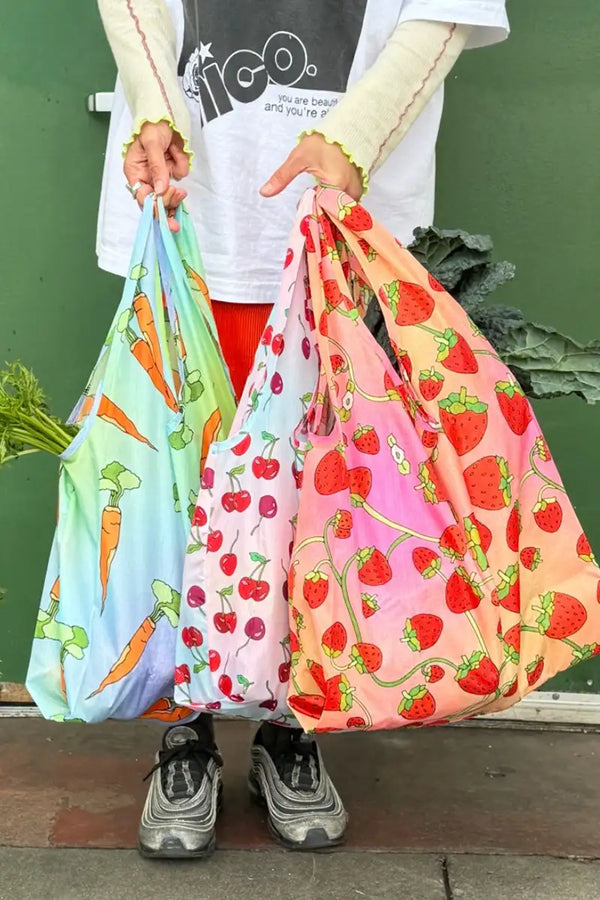 Baggu Strawberry Blossom Standard Reusable Bag