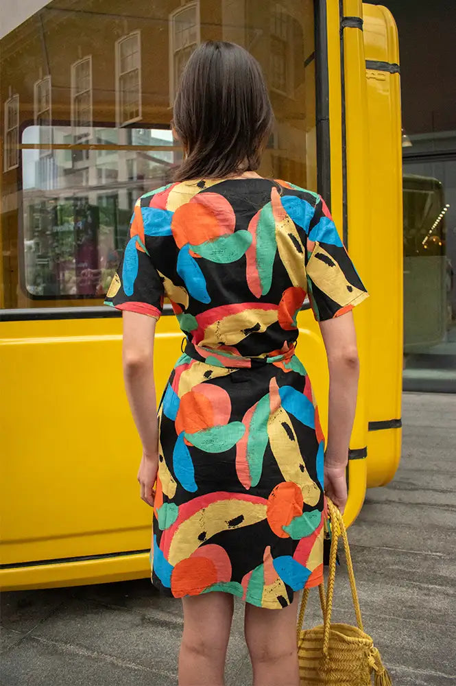 Compania Fantastica Tutti Frutti Print Dress