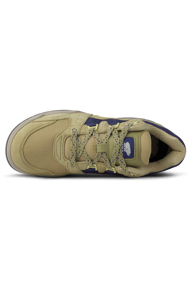 Karhu Fusion XT Pale Olive Green / Skipper Blue Trainers - The Mercantile London