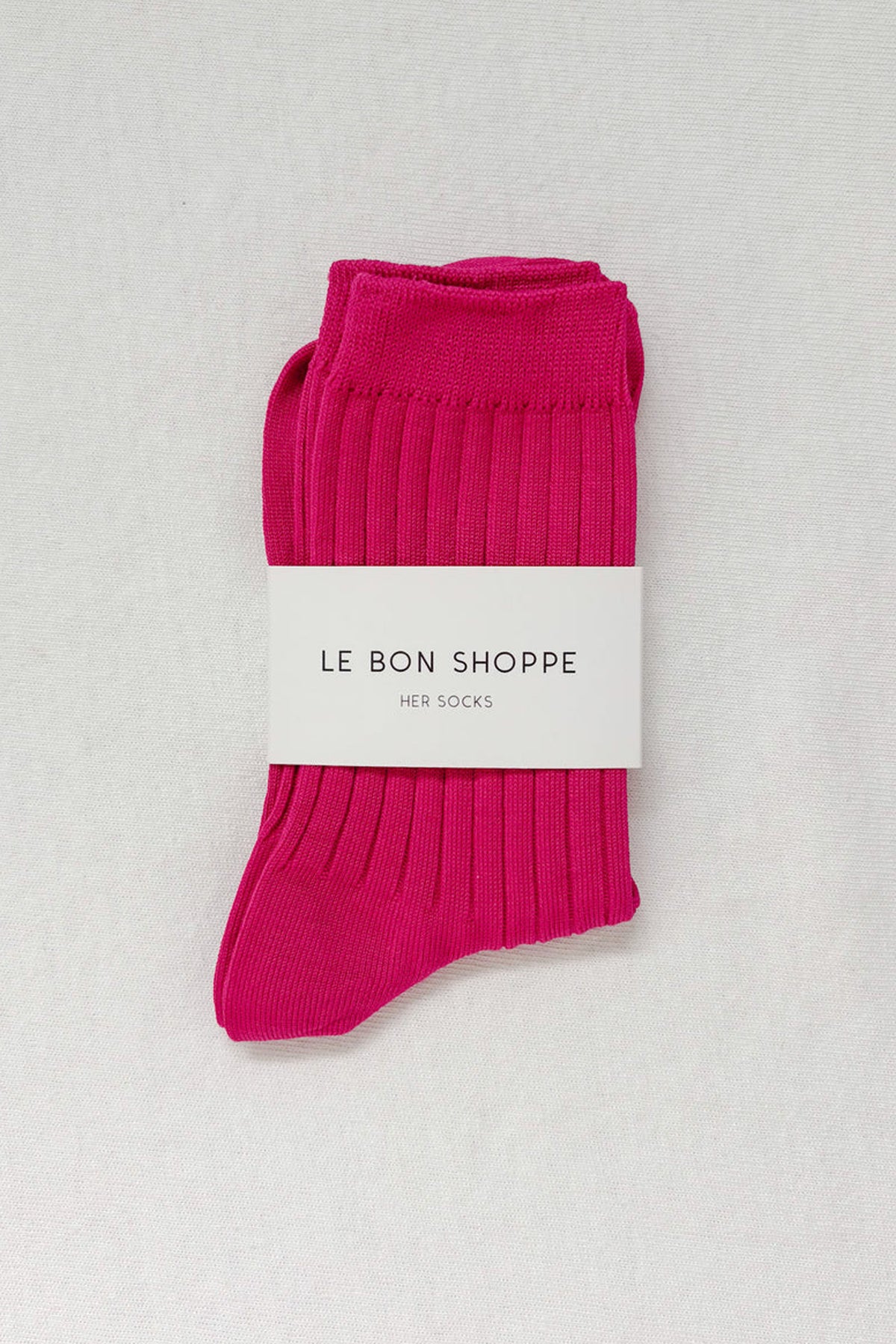 Le Bon Shoppe Her Fuchsia Socks - The Mercantile London
