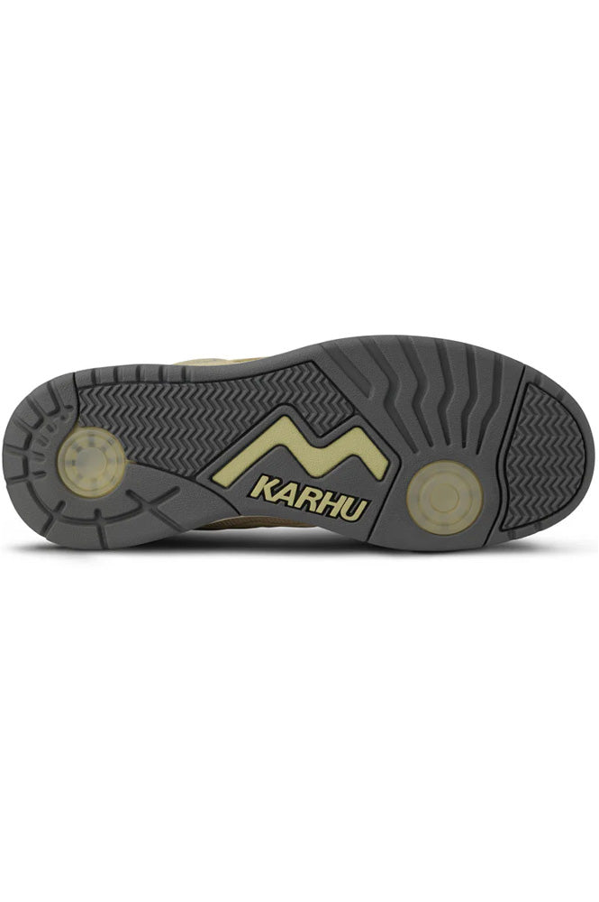 Karhu Fusion XT Pale Olive Green / Skipper Blue Trainers - The Mercantile London