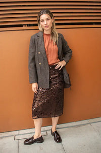 Garance Tresse Grey Blazer
