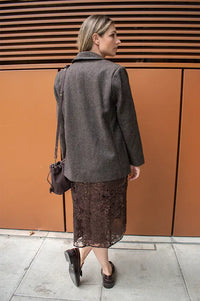 Garance Tresse Grey Blazer