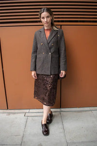Garance Tresse Grey Blazer