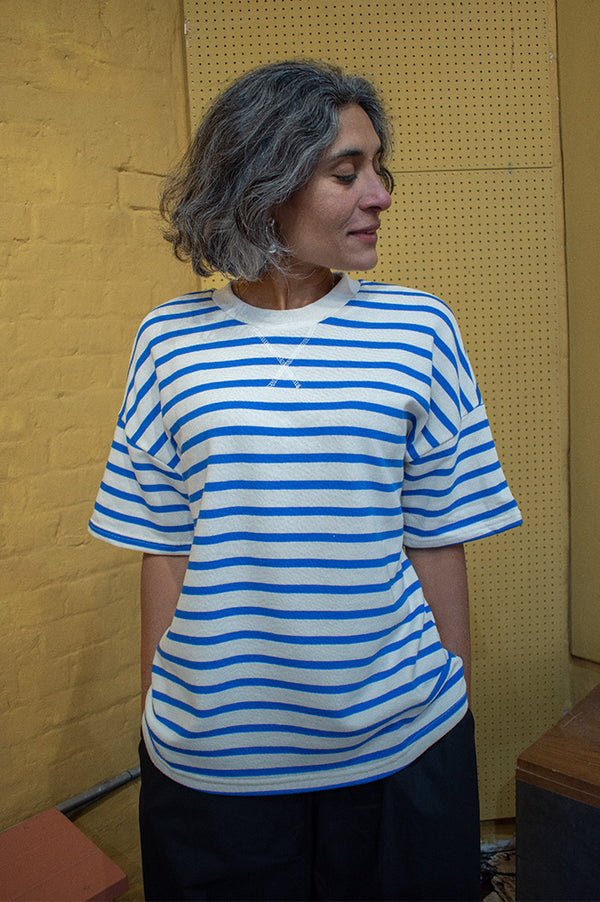 Garance Chiara Electric Blue Sweatshirt - The Mercantile London