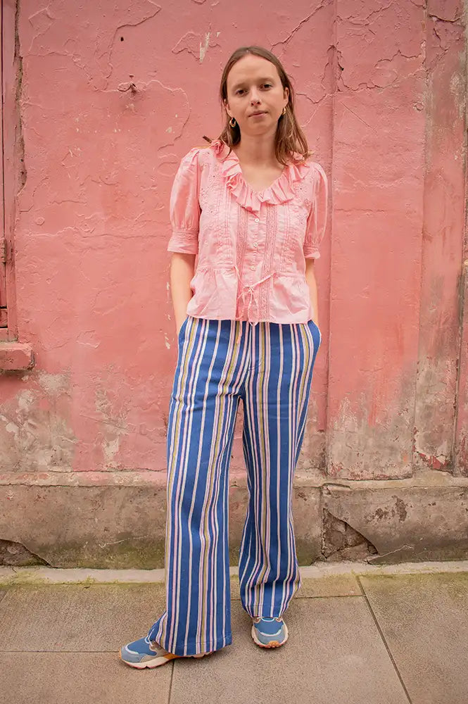 Emile Et Ida Damoiseau Rose Blouse - The Mercantile London