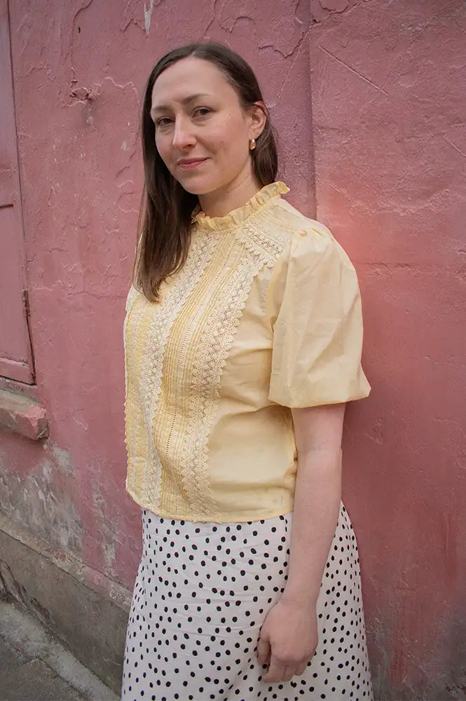 Garance Cerena Yellow Blouse - The Mercantile London