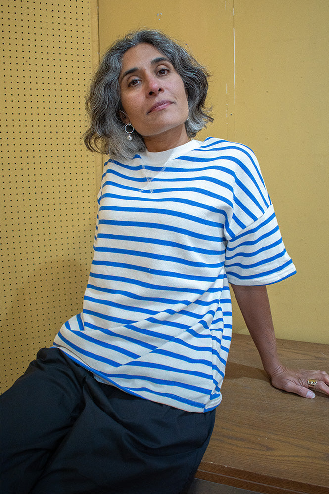 Garance Chiara Electric Blue Sweatshirt - The Mercantile London