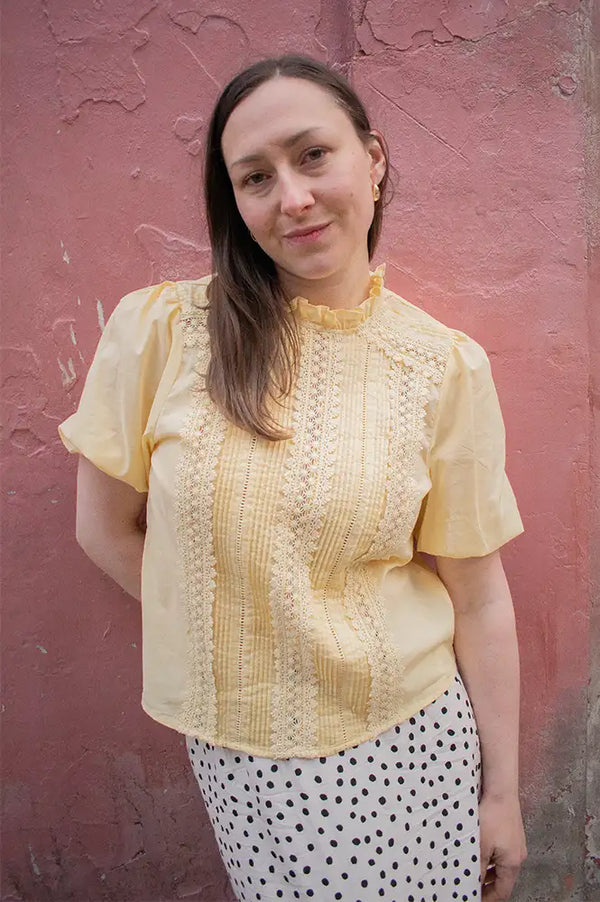 Garance Cerena Yellow Blouse - The Mercantile London