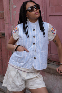 Lolly's Laundry Cairo Striped Vest - The Mercantile London