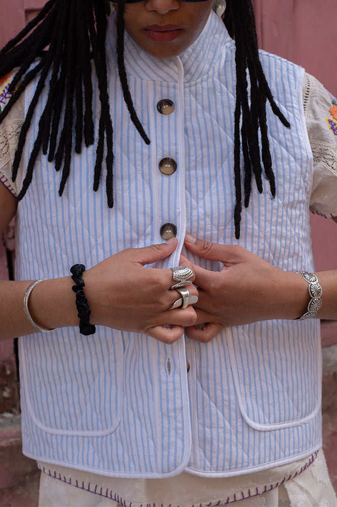 Lolly's Laundry Cairo Striped Vest - The Mercantile London