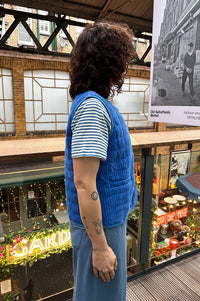 ICHI Fuma Nebulas Blue Vest