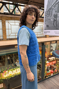 ICHI Fuma Nebulas Blue Vest