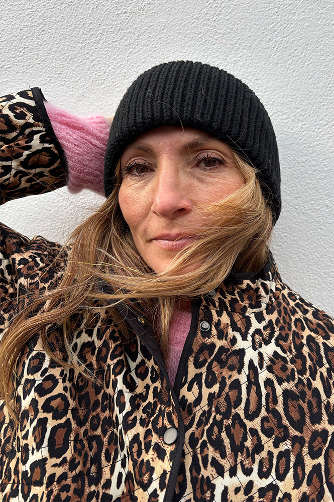 Object Gitte Black Beanie