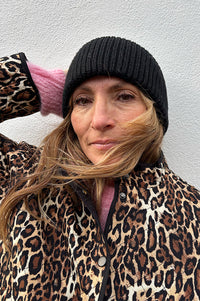 Object Gitte Black Beanie