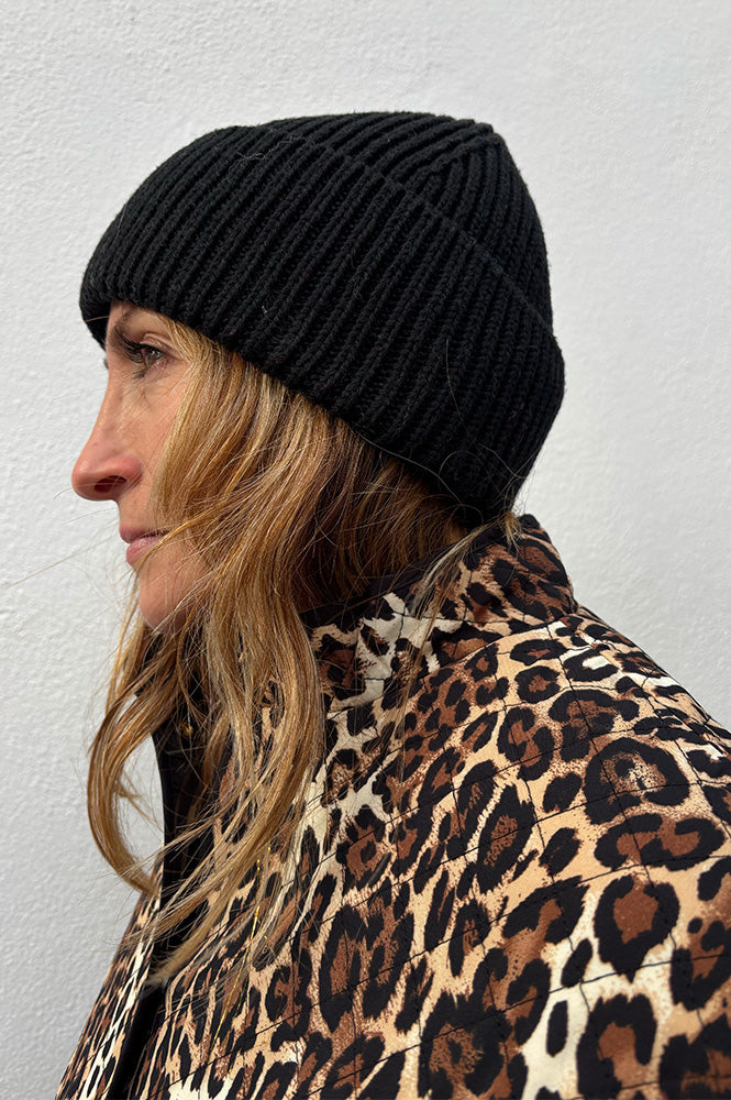 Object Gitte Black Beanie
