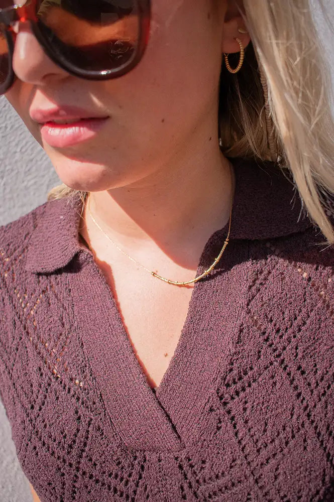 MAAS Gold Seren Necklace - The Mercantile London