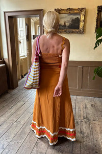 An'ge Roline Gold Ric Rac Skirt