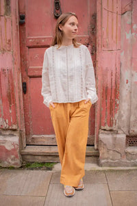 Grace & Mila Velma Ivory Blouse - The Mercantile London